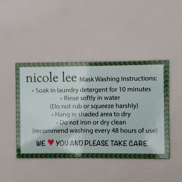 Nicole Lee face mask. Style : Nicole  Girl… - Picture 6 of 6